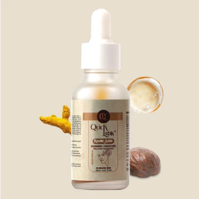 Best Kojic Acid Face Serum in India | QuickLook Cosmetics