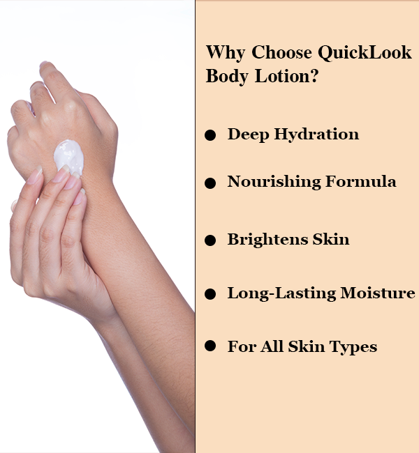 Best Body Lotion in India | QuickLook Cosmetics